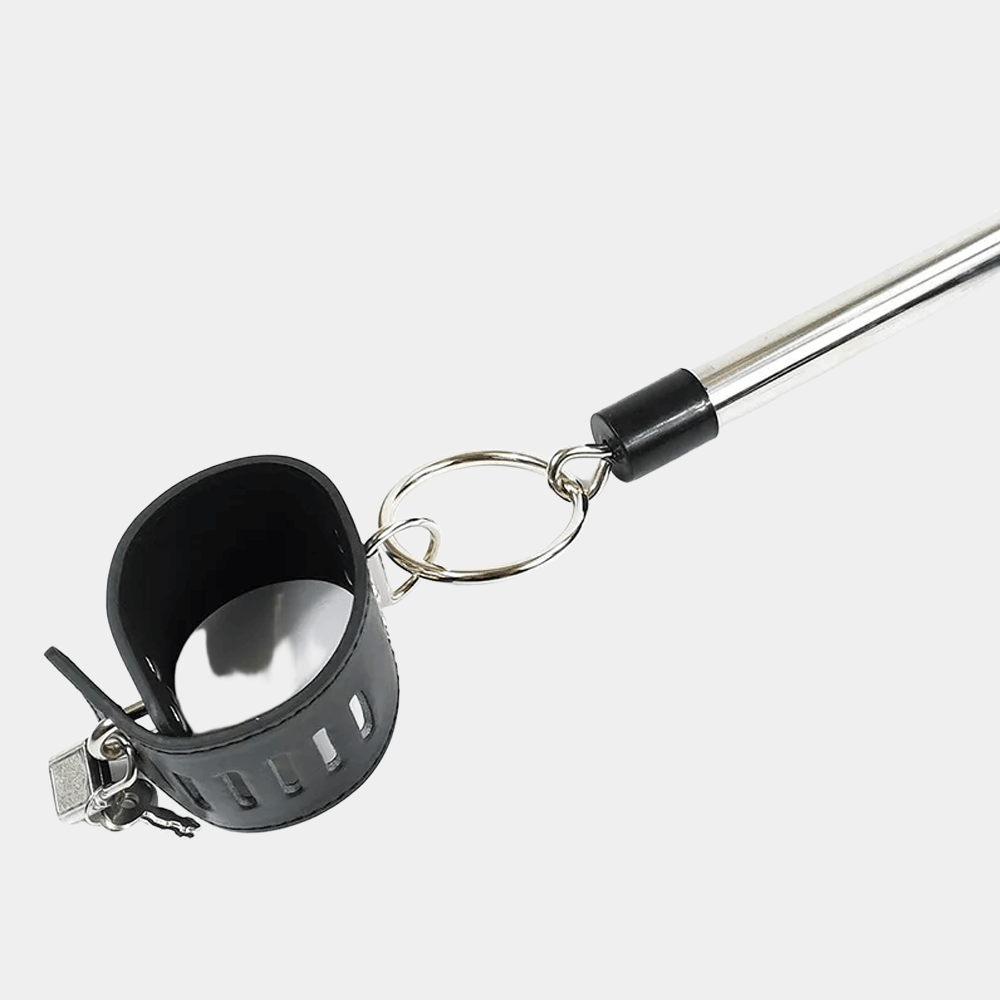 Bondage Bar Set with Choker and Cuffs at Tickle & Twist