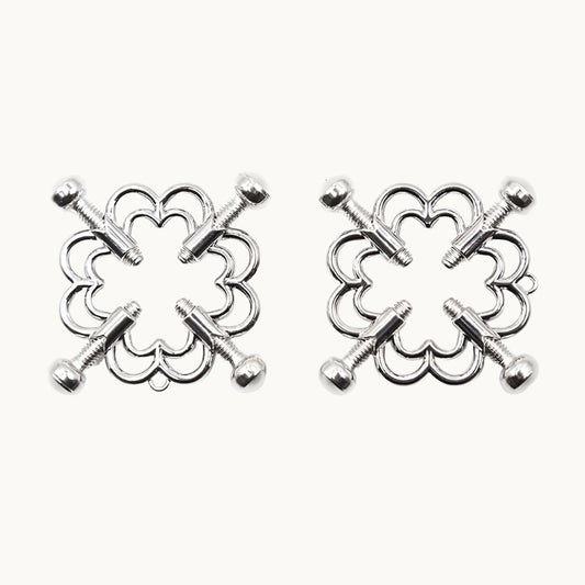 Adjustable Metal Cross Nipple Clamp