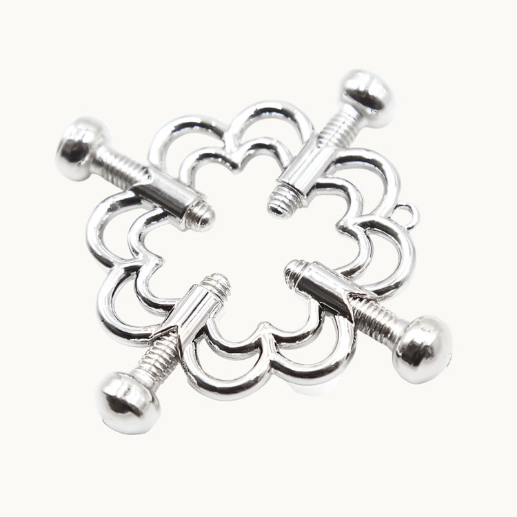 Adjustable Metal Cross Nipple Clamp