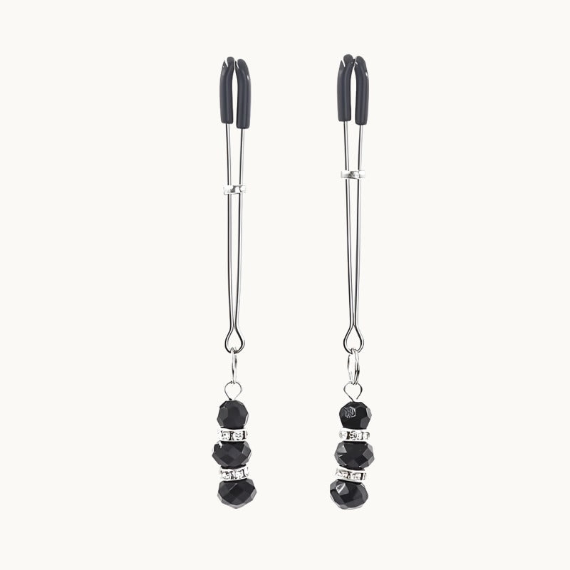 Elegant Pinch Clip Weighted Nipple Clamps