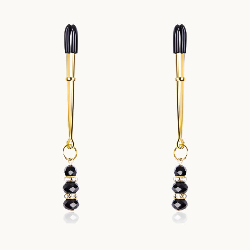 Elegant Pinch Clip Weighted Nipple Clamps