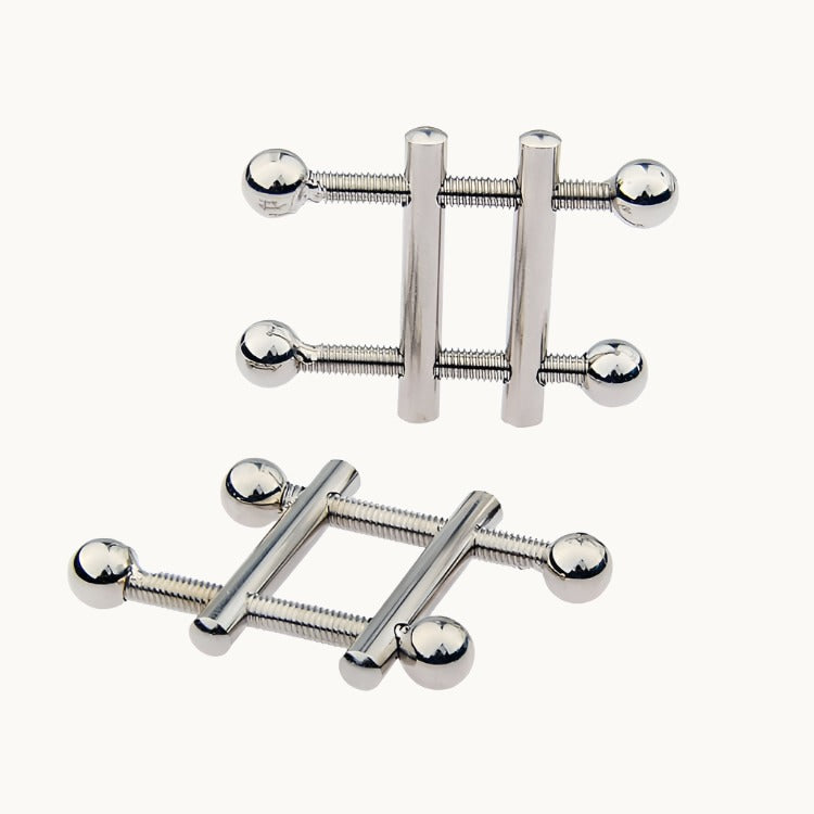 Adjustable Metal Bar Nipple Clamps