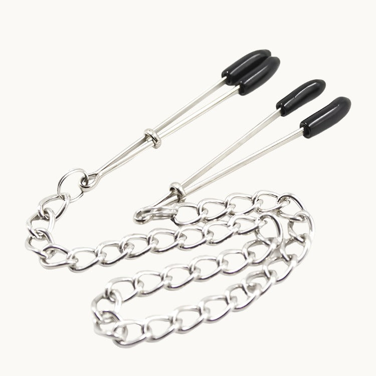 Pinch Clip Nipple Clamps w/ Chain