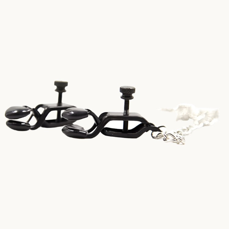 Hard Adjustable Nipple Clamps w/ Chain