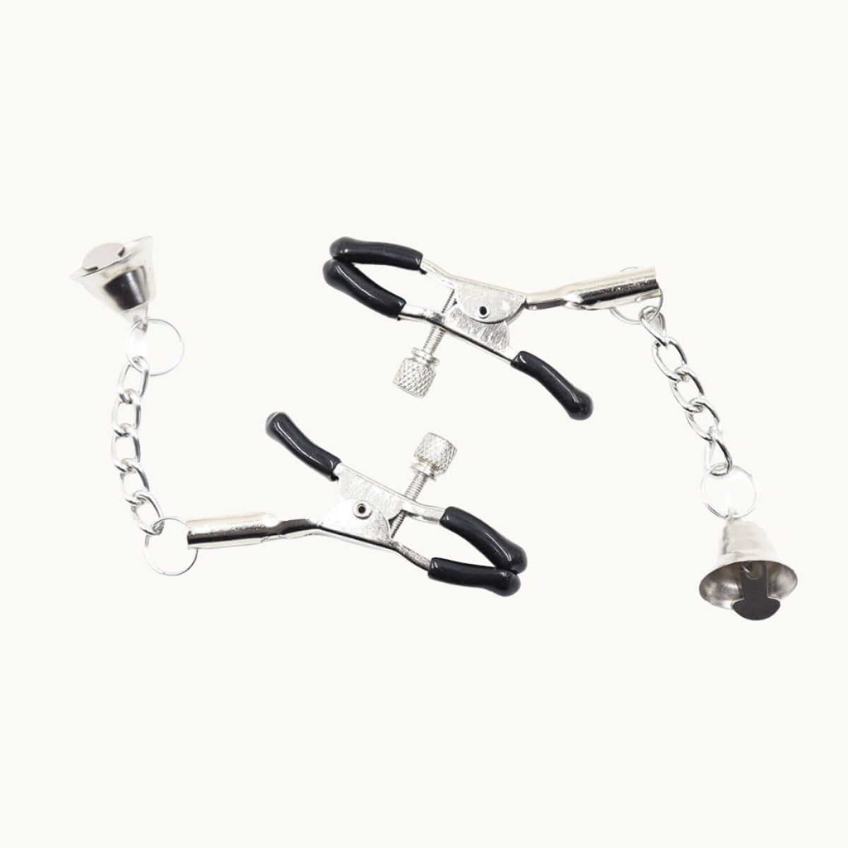 Adjustable Pinch Nipple Clamps w/ Bell