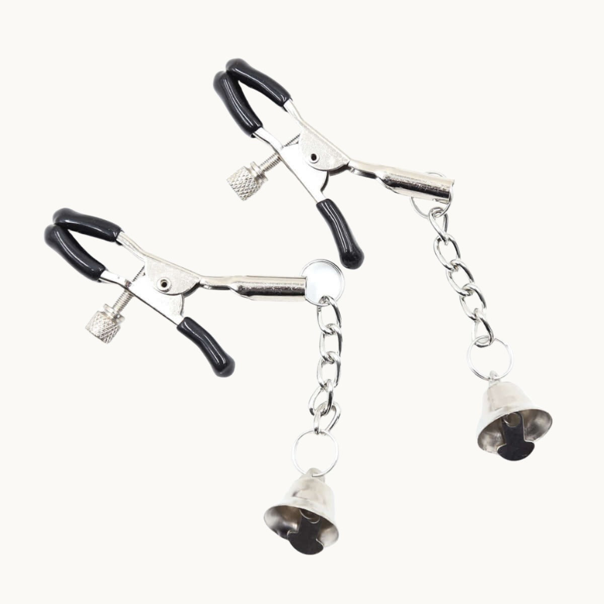 Adjustable Pinch Nipple Clamps w/ Bell