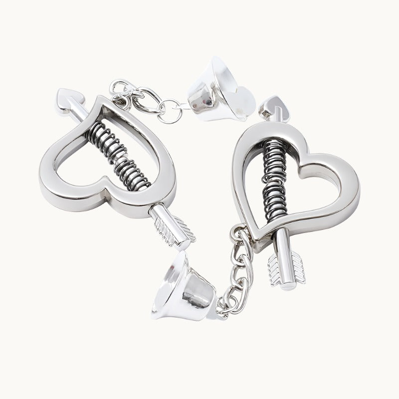 Love Heart Nipple Screw w/ Bell