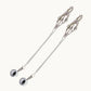 Cantilever Nipple Clamps w/ Ball Weight on Chain
