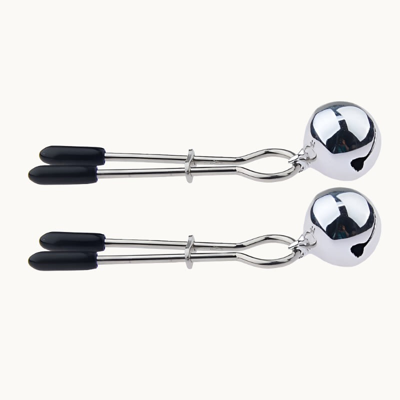 Pinch Clip Nipple Clamps w/ Ball Weight