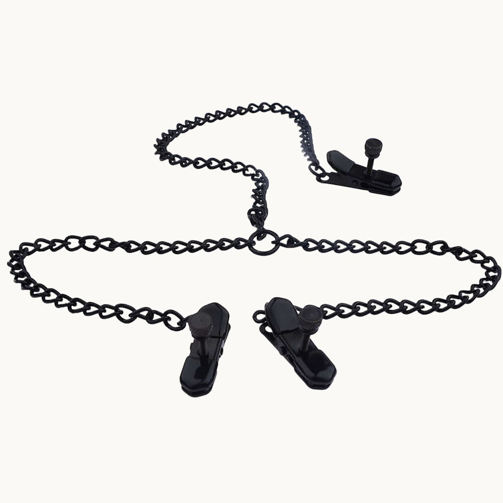 Hard Adjustable Nipple Clamps w/ Clit Clamp