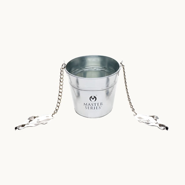 Cantilever Nipple Clamps w/ Single Bucket Weight