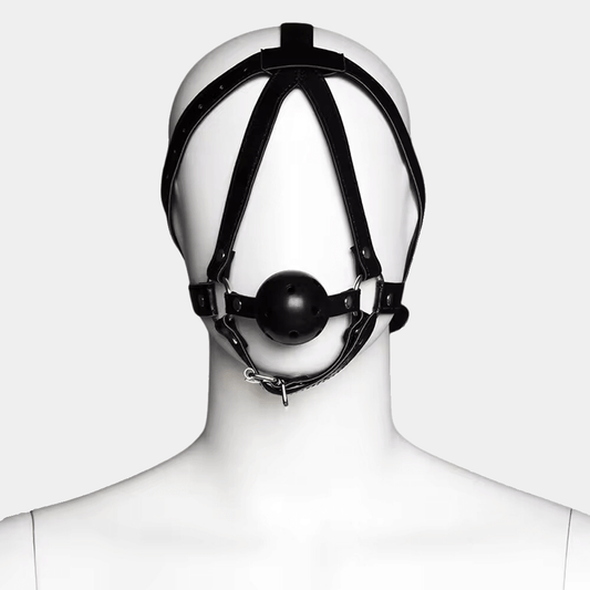 Silent Submission Gag - Onyx at Tickle & Twist