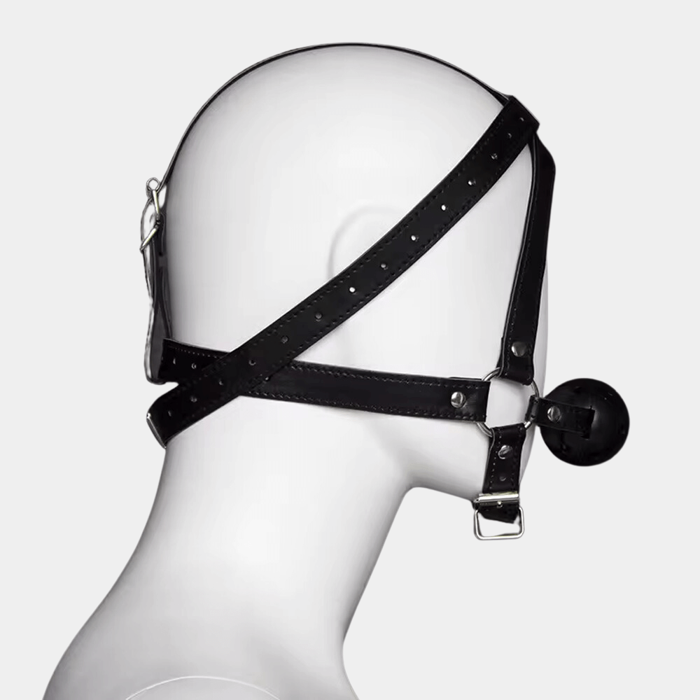 Silent Submission Gag - Onyx at Tickle & Twist