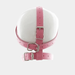 Pink Gimp Ball Gag Harness at Tickle & Twist