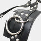 Vegan Leather Slave Bondage Muzzle at Tickle & Twist