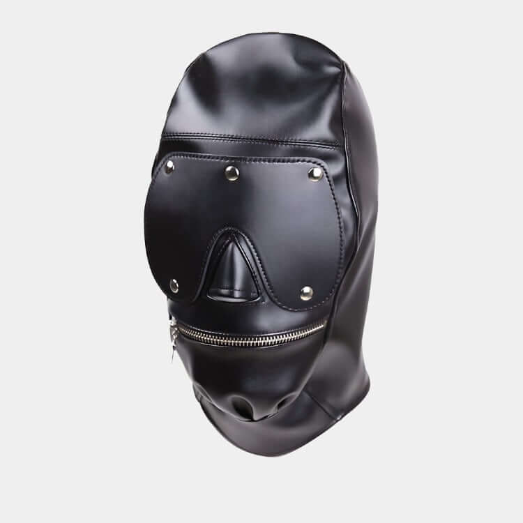 Hardcore BDSM Hood - With Zipper mouth at Tickle & Twist
