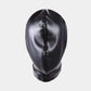 Full Face Synthetic Leather Hood at Tickle & Twist