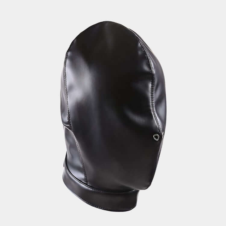 Full Face Synthetic Leather Hood at Tickle & Twist